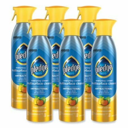 SC JOHNSON Multi Surface Antibacterial Everyday Cleaner, 9.7 Oz Aerosol Spray, 6PK 336276